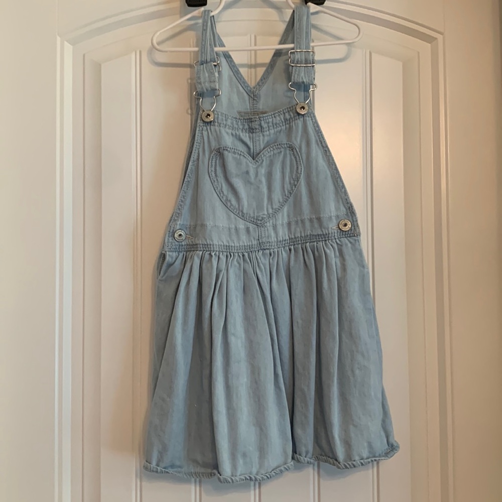 Oshkosh blue Jean overall dress